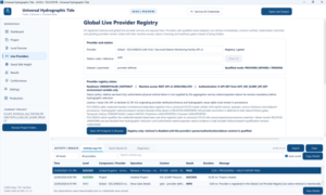UniversalHydroTide Global Live Provider Registry